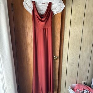 David’s Bridal Bridesmaid Dress Style #F20818